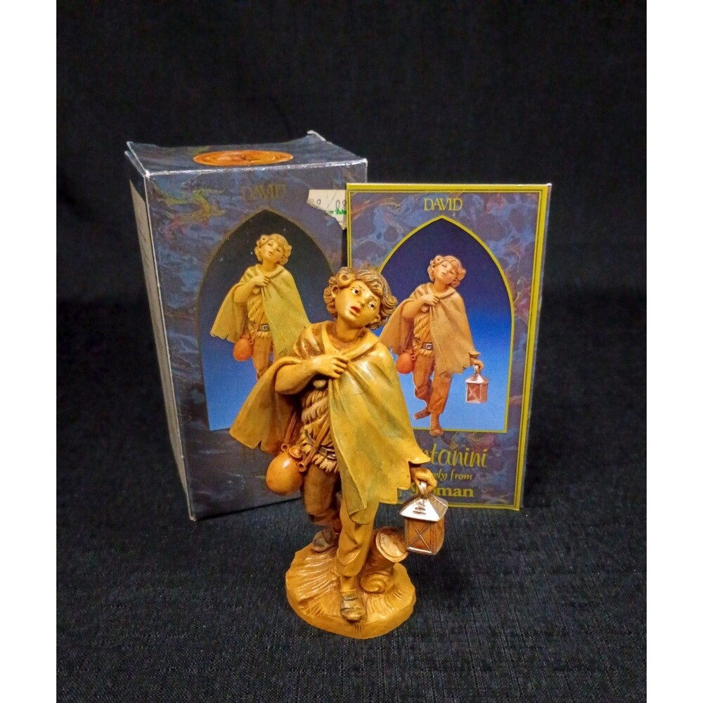 Vintage Fontanini "David" Nativity Figurine 5" Heirloom 1987 Italy Roman 52594